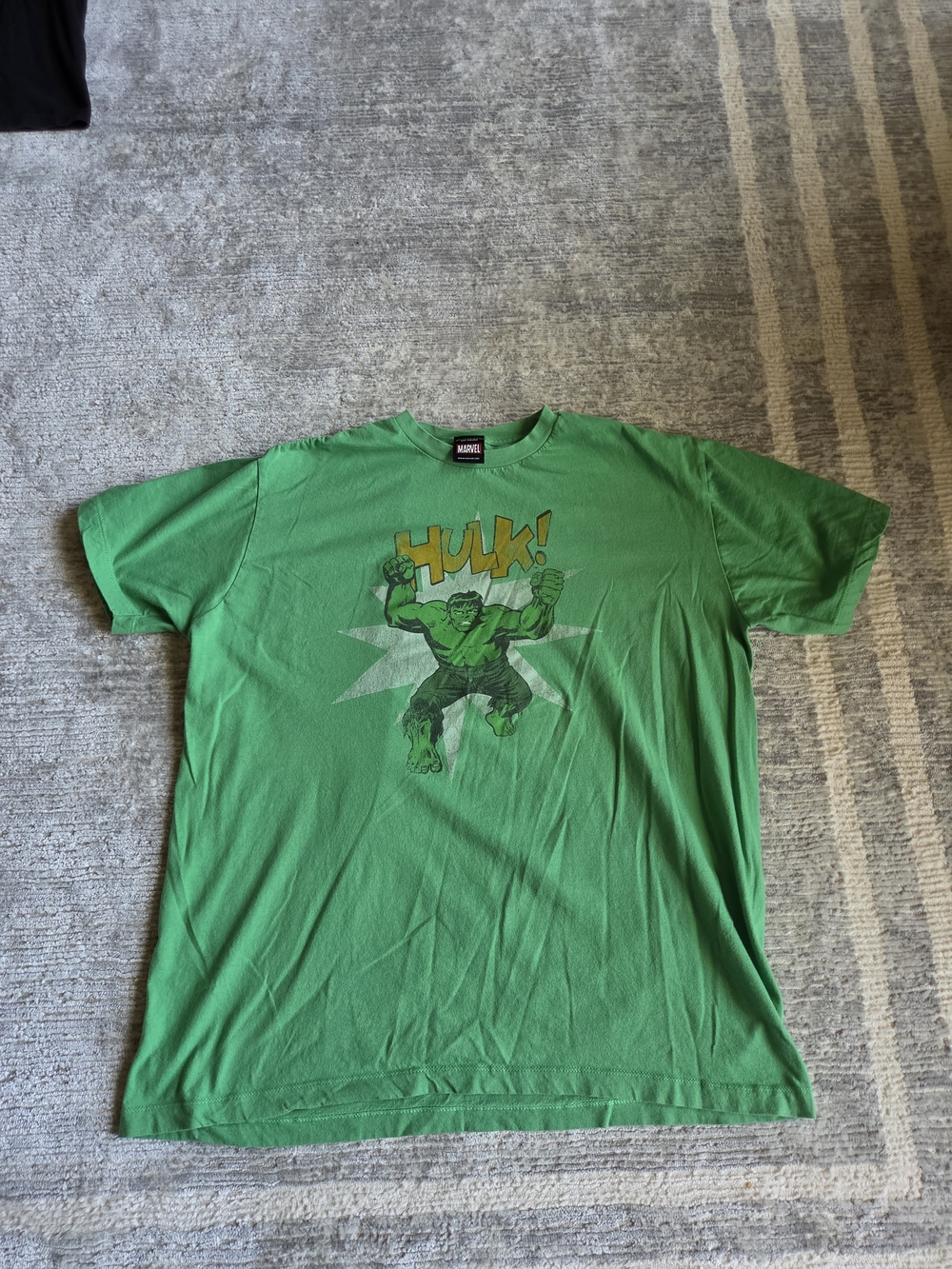 Marvel Hulk Graphic Short Sleeve Tee - Green